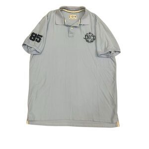 Vintage JNCO Jeans Shirt Men XXL Blue Script Logo Polo Loose Fit  Y2k Skate